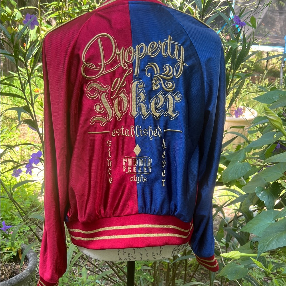 Women's Original Harley Quinn Joker Suicide Squad Jacket Size Medium